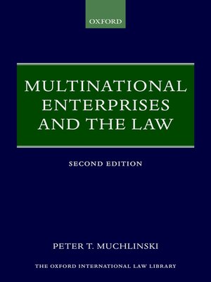 cover image of Multinational Enterprises and the Law